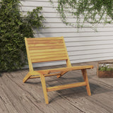 NNEVL Garden Chair Solid Wood Teak