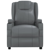 NNEVL Massage Chair Anthracite Faux Leather