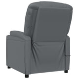 NNEVL Massage Chair Anthracite Faux Leather