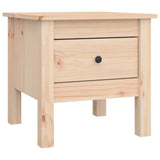 NNEVL Side Tables 2 pcs 40x40x39 cm Solid Wood Pine