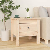 NNEVL Side Tables 2 pcs 40x40x39 cm Solid Wood Pine