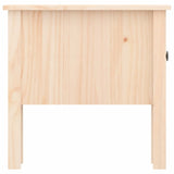 NNEVL Side Tables 2 pcs 50x50x49 cm Solid Wood Pine