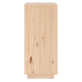 NNEVL Sideboard 38x35x80 cm Solid Wood Pine