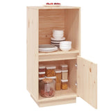 NNEVL Sideboard 38x35x80 cm Solid Wood Pine