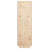 NNEVL Highboard 38x35x117 cm Solid Wood Pine