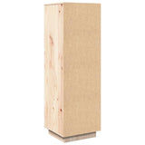 NNEVL Highboard 38x35x117 cm Solid Wood Pine