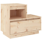 NNEVL Bedside Cabinets 2 pcs 60x34x51 cm Solid Wood Pine