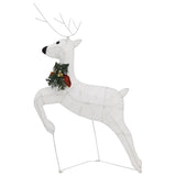 NNEVL Christmas Reindeers 2 pcs White 40 LEDs