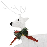 NNEVL Christmas Reindeers 2 pcs White 40 LEDs