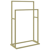 NNEVL Freestanding Towel Rack Gold 48x24x78.5 cm Iron