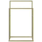 NNEVL Freestanding Towel Rack Gold 48x24x78.5 cm Iron