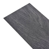 NNEVL Self-adhesive PVC Flooring Planks 2.51 m² 2 mm Black and White