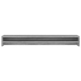 NNEVL Monitor Stand Grey Sonoma 100x24x13 cm Engineered Wood