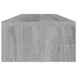 NNEVL Monitor Stand Grey Sonoma 100x24x13 cm Engineered Wood
