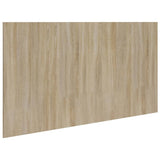 NNEVL Bed Headboard Sonoma Oak 160x1.5x80 cm Engineered Wood