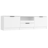 NNEVL TV Cabinet White 140x35x40 cm Engineered Wood