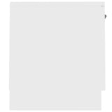 NNEVL TV Cabinet White 140x35x40 cm Engineered Wood