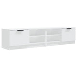 NNEVL TV Cabinets 2 pcs White 80x35x36.5 cm Engineered Wood