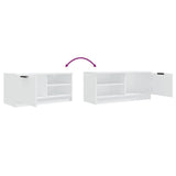 NNEVL TV Cabinets 2 pcs White 80x35x36.5 cm Engineered Wood