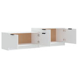 NNEVL TV Cabinet White 158.5x36x45 cm Engineered Wood