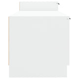 NNEVL TV Cabinet White 158.5x36x45 cm Engineered Wood