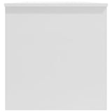 NNEVL Coffee Table High Gloss White 102x50x52.5 cm Engineered Wood