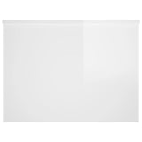 NNEVL Coffee Table High Gloss White 80x55.5x41.5 cm Engineered Wood