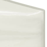 NNEVL Folding Party Tent with Sidewalls Cream 3x3 m