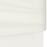 NNEVL Folding Party Tent with Sidewalls Cream 3x3 m