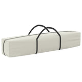 NNEVL Folding Party Tent with Sidewalls Cream 3x3 m