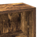 NNEVL CD Cabinets 2 pcs Smoked Oak 21x16x93.5 cm Engineered Wood