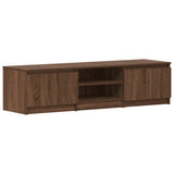 NNEVL TV Cabinet Brown Oak 140x40x35.5 cm Engineered Wood