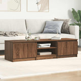 NNEVL TV Cabinet Brown Oak 140x40x35.5 cm Engineered Wood
