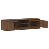 NNEVL TV Cabinet Brown Oak 140x40x35.5 cm Engineered Wood