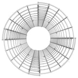 NNEVL Circular Gabion Pole Galvanised Steel Ø30x150 cm