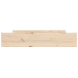NNEVL Bed Drawers 2 pcs Solid Wood Pine