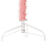 NNEVL Slim Artificial Half Christmas Tree with Stand Pink 150 cm