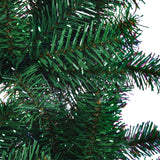 NNEVL Artificial Christmas Tree with Iridescent Tips Green 210 cm PVC