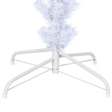 NNEVL Upside-down Artificial Christmas Tree with Stand White 240 cm
