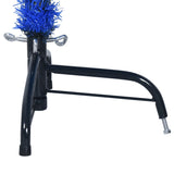 NNEVL Artificial Half Christmas Tree with Stand Blue 150 cm PVC
