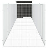 NNEVL Chicken Cage Anthracite 700x91x100 cm Galvanised Steel