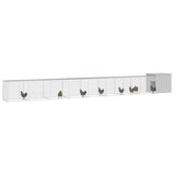 NNEVL Chicken Cage Grey 900x91x100 cm Galvanised Steel