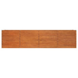 NNEVL Garden Raised Bed Rusty 320x40x77 cm Corten Steel