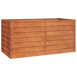 NNEVL Garden Raised Bed Rusty 160x80x77 cm Corten Steel
