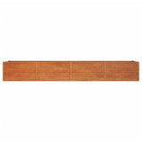 NNEVL Garden Raised Bed Rusty 320x80x45 cm Corten Steel