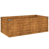 NNEVL Garden Raised Bed 100x50x36 cm Corten Steel