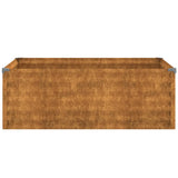 NNEVL Garden Raised Bed 100x50x36 cm Corten Steel