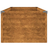 NNEVL Garden Raised Bed 100x50x36 cm Corten Steel