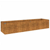 NNEVL Garden Raised Bed 194x50x36 cm Corten Steel