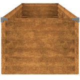 NNEVL Garden Raised Bed 194x50x36 cm Corten Steel
